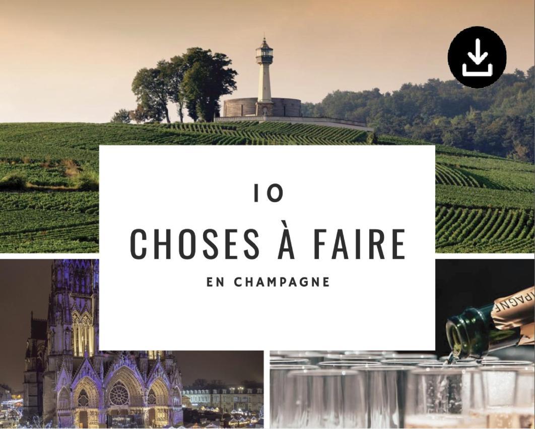 Charmant Studio En Champagne - Sparkling-Life Matougues Kültér fotó